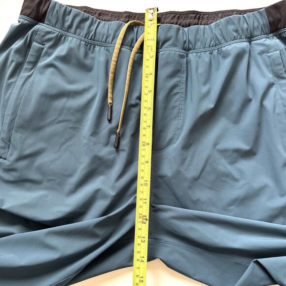 Lululemon Men’s Performance Pant Blue Black Drawstring Waist & Hem *Flaw - Picture 6 of 15